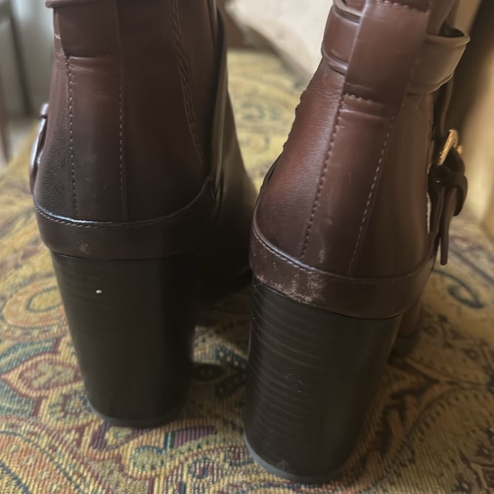 Coach Jackson bootie brown leather sz 5b - Picture 8 of 8